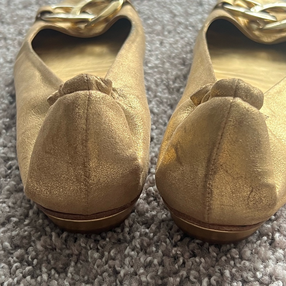 Juicy Couture Gold Women's Flats
